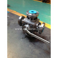 4-Way Floating Ball Valve